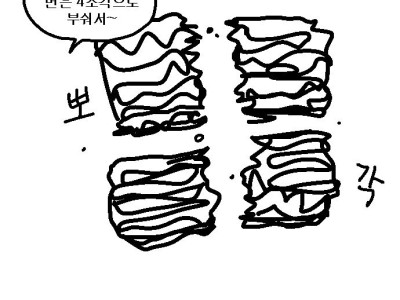 여자가 라면먹고 가라는 만화