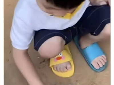 아들 슬리퍼보고 오열한 엄마