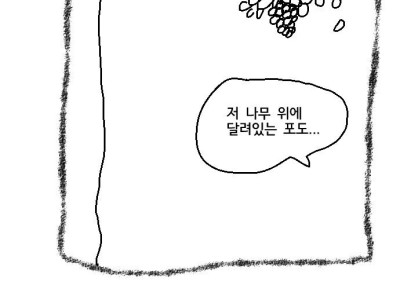 여우와 신포도 만화.manhwa
