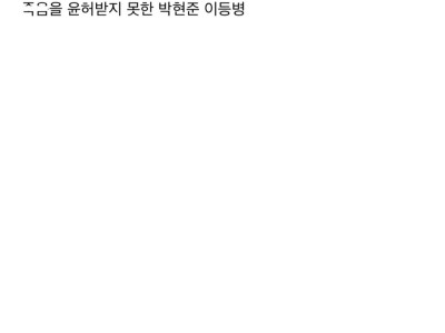 한국의 이등병 특
