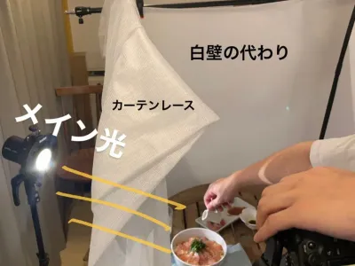 일본의 음식전문 카메라맨이 공개한 이렇게 하면 이렇게 찍힙니다