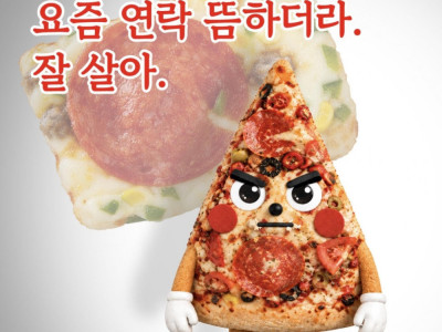 피자설기 저격(?)하는 피자 브랜드