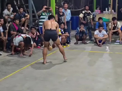 공중전의 예술이라고 불리는 태국 세팍타크로 경기