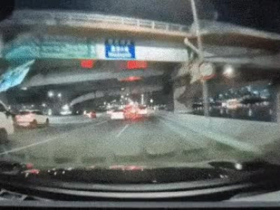 반포대교 스팀팩 포르쉐 사고영상 ㄷㄷ