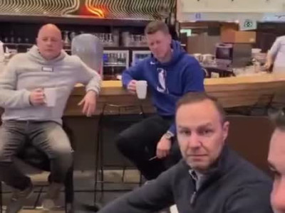 와이프 없이 스키장 간 친구들