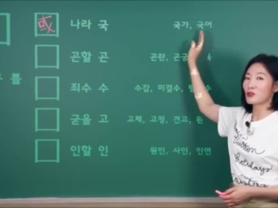 학생들에게 한자 가르쳤다고 비난 받은 국어강사의 일침