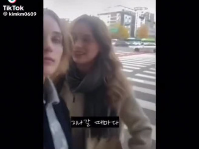 한국말 ㅈㄴ 잘하는 외국인 누나 둘