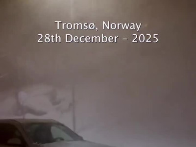 북유럽 겨울 날씨 근황