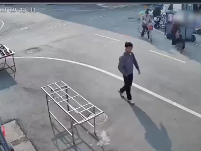 중국의 미친개 영상