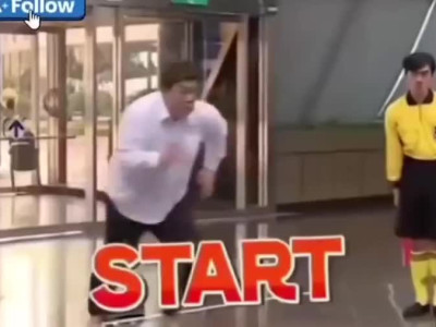 개그맨 출근길 육상대회 ㅋㅋㅋ