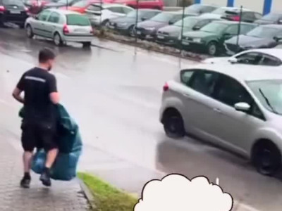 침수된 곳에 접근하는 개꿀팁