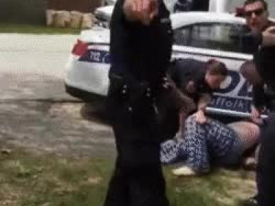 천조국의 검거 현장