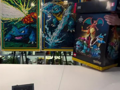 949,900원 포켓몬 3스타팅 레고 신제품 크기 체감