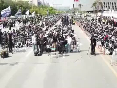 오늘자 삼성전자 파업 인원 드론샷ㄷㄷ.mp4