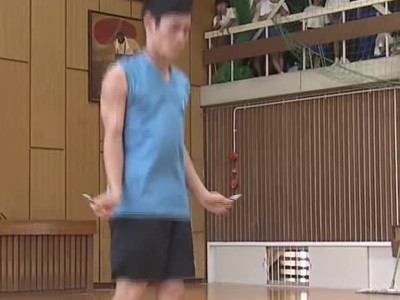 신기한 줄넘기 개인기 남성