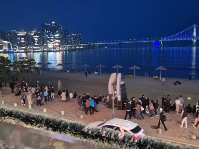 떡상했다는 부산.. 광안리 근황