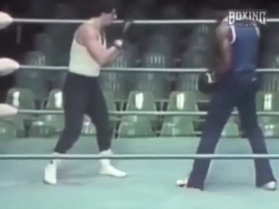 영화 "록키(1976)" 리허설 영상 비하인드mp4