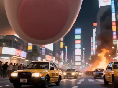 비상! 거대 도로롱 도심 출몰