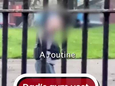 중량조끼 입었다가 ㅈ 될뻔한 남성