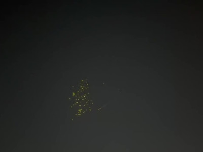 이란 집속탄 탄도미사일 발사