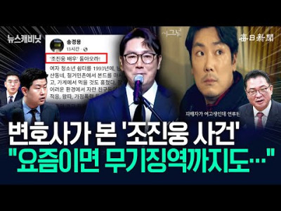 어느 변호사 : 조진웅 사건 요즘 같으면 무기징역까지도